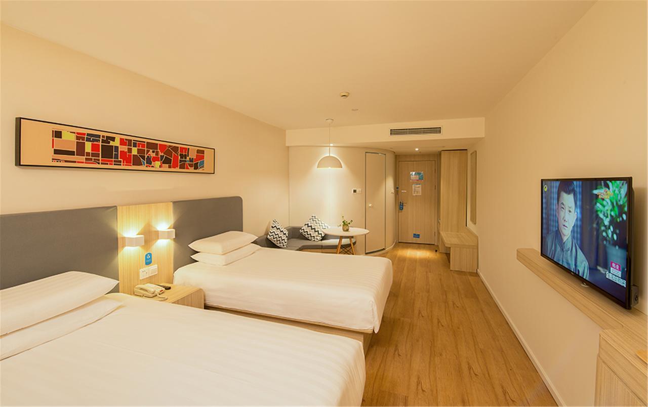 Hanting Hotel Shanghai Pudong Airport Zhuqiao Buitenkant foto
