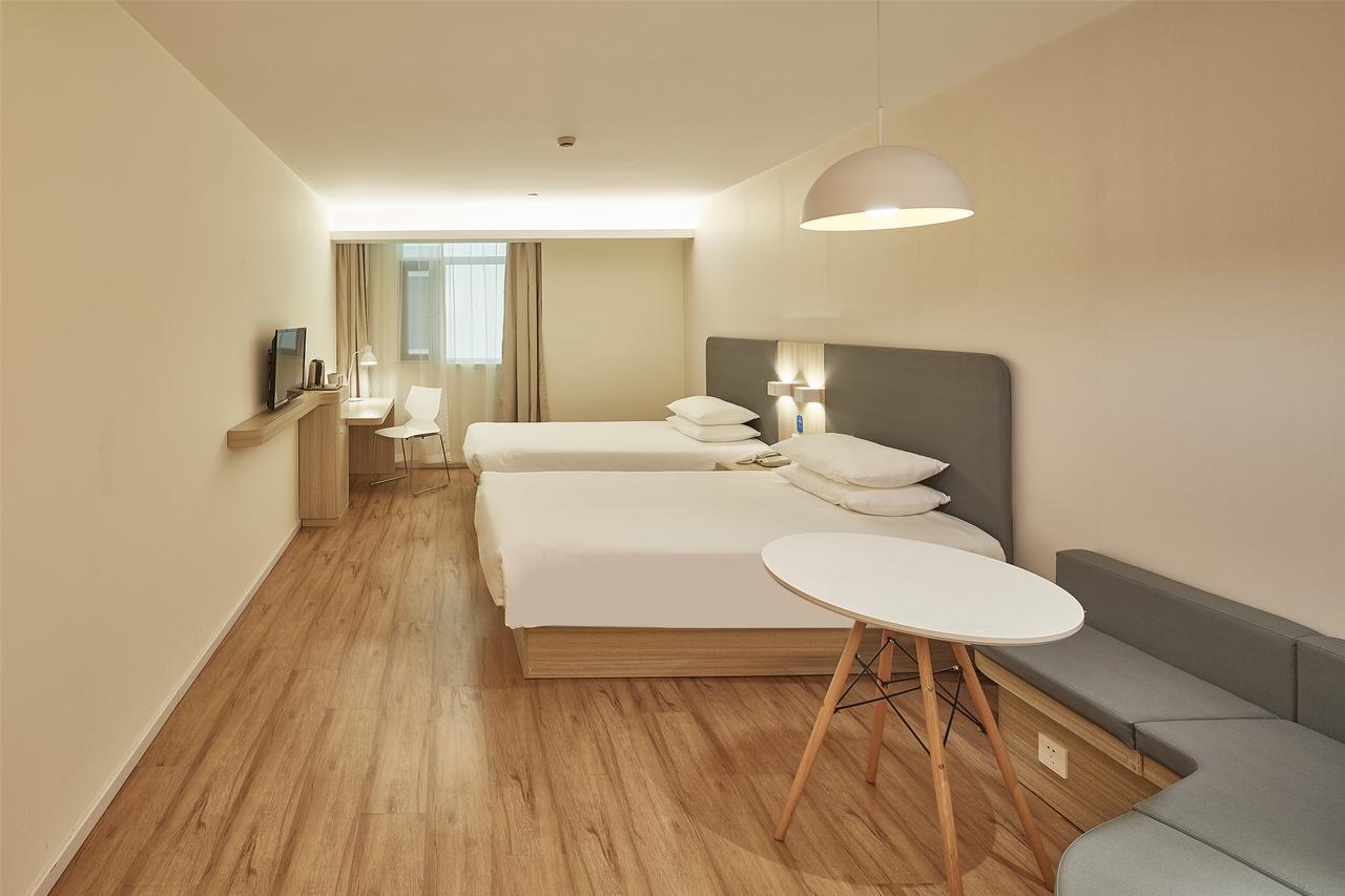 Hanting Hotel Shanghai Pudong Airport Zhuqiao Buitenkant foto